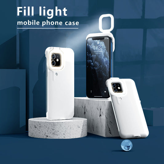 Beauty Fill Light Cover Beauty  Phone Case Shell Selfie Light Up Case - Small Enterprise