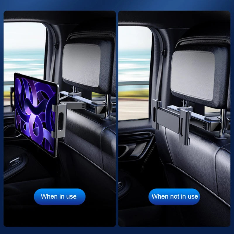 Car Mounts Holder Interior Seat Back Ipad Holder Phone Support for 4-12.9Inch Car Bracket Auto Cellphone Stand Accessor