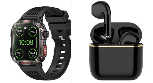 HT29 Smart Watch with Bluetooth Calling & Health Monitor