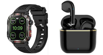 HT29 Smart Watch with Bluetooth Calling & Health Monitor