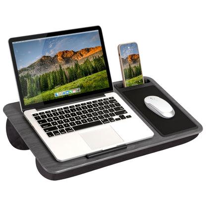 PinkComfort Lap Desk: Device Ledge & Phone Holder