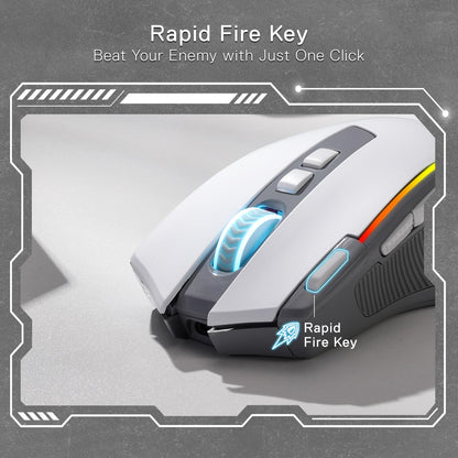 Redragon M612 PRO Swift RGB: 9-Button Gaming Mouse