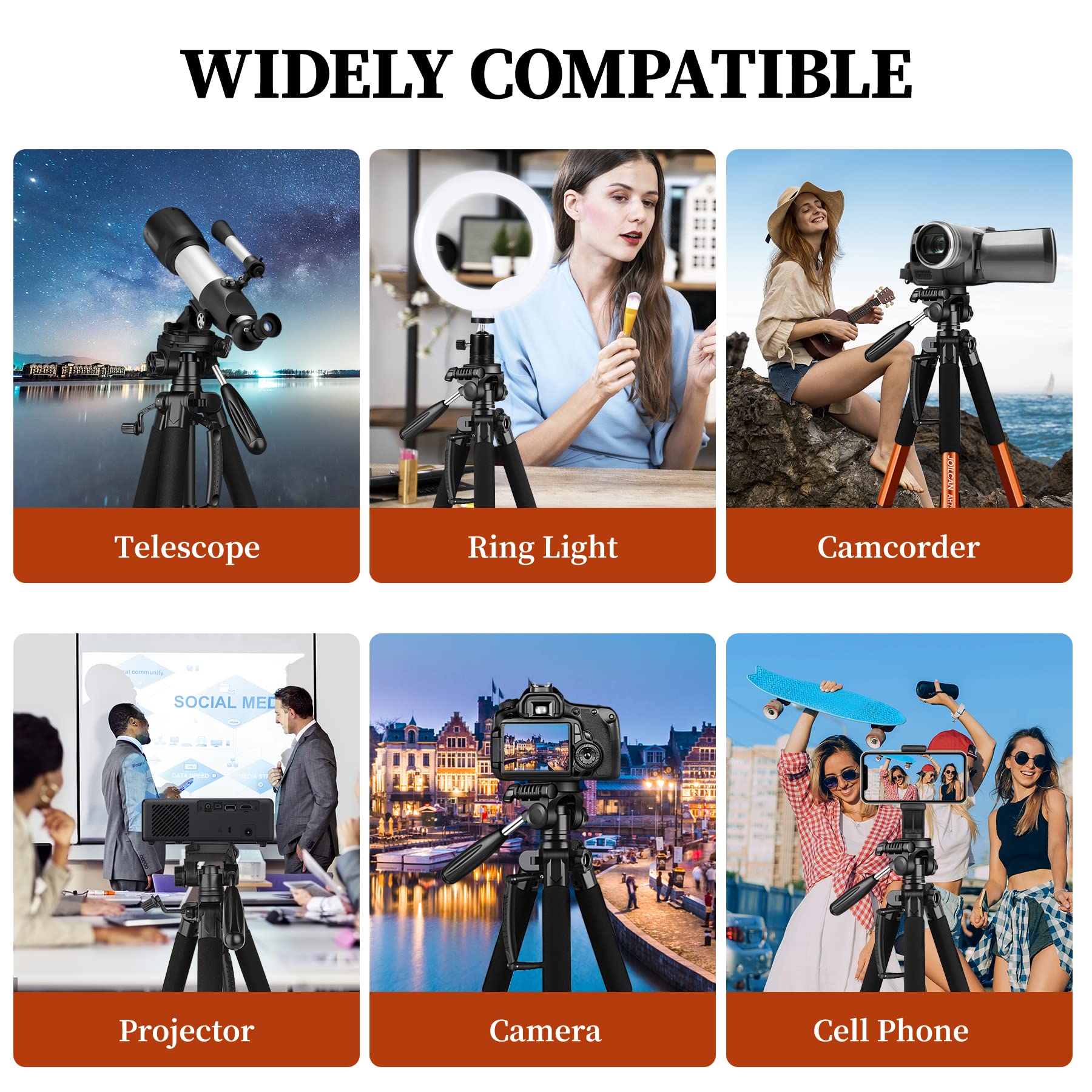 JOILCAN 74 Camera Tripod - Small Enterprise