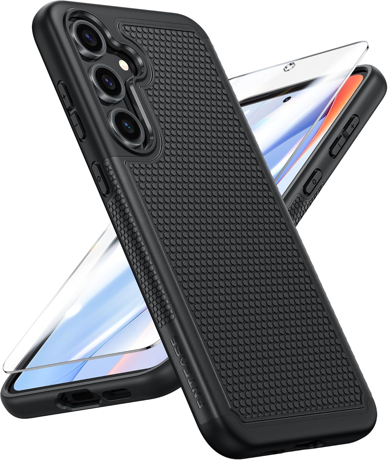 FNTCASE Galaxy A17/A16 5G Military Grade Case Black