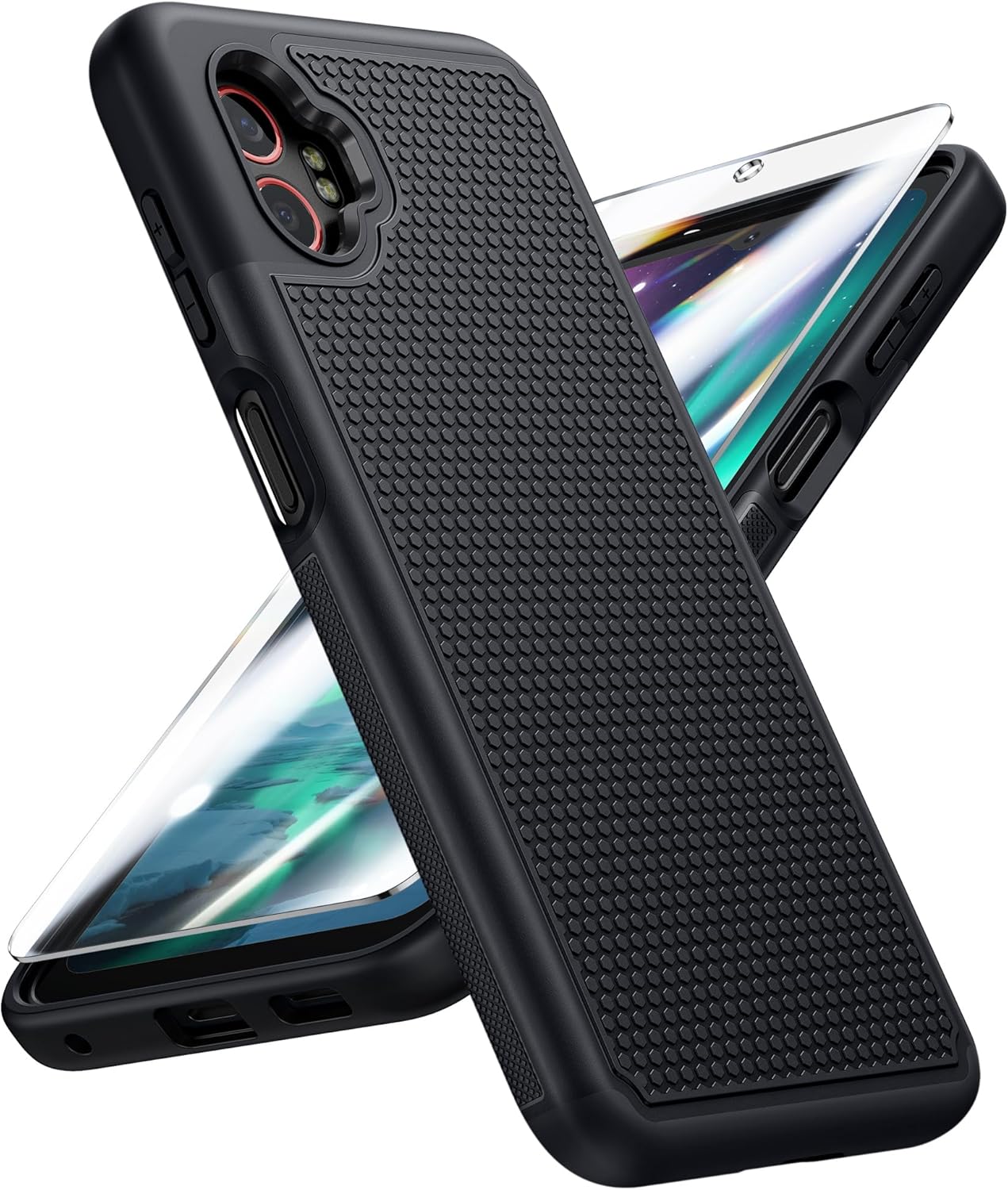 FNTCASE Galaxy A17/A16 5G Military Grade Case Black