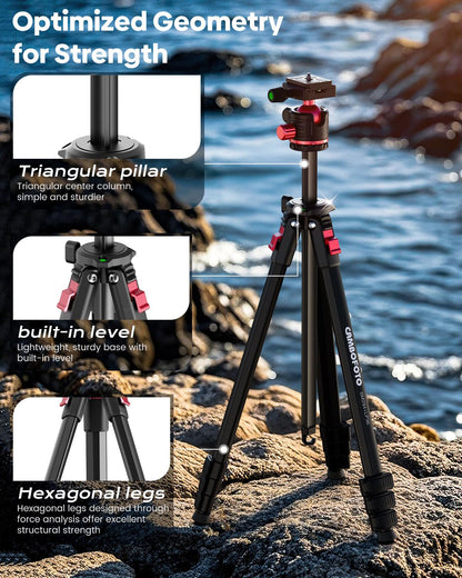 68 Lightweight Travel Camera Tripod