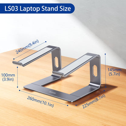 ElevatePro Aluminum Laptop Stand - Ergonomic & Stylish