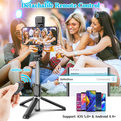 SelfieStickPro 41 with wireless remote and tripod stand for all phone models. - Small Enterprise