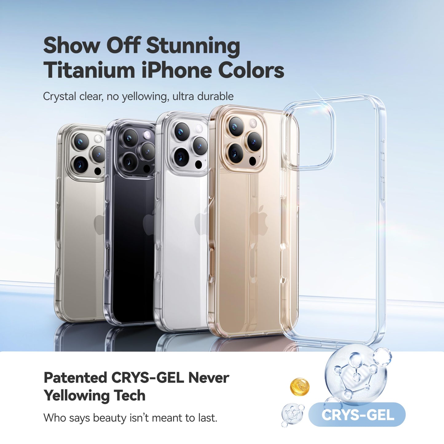 CrystalGuard i12 Pro Max Clear Case