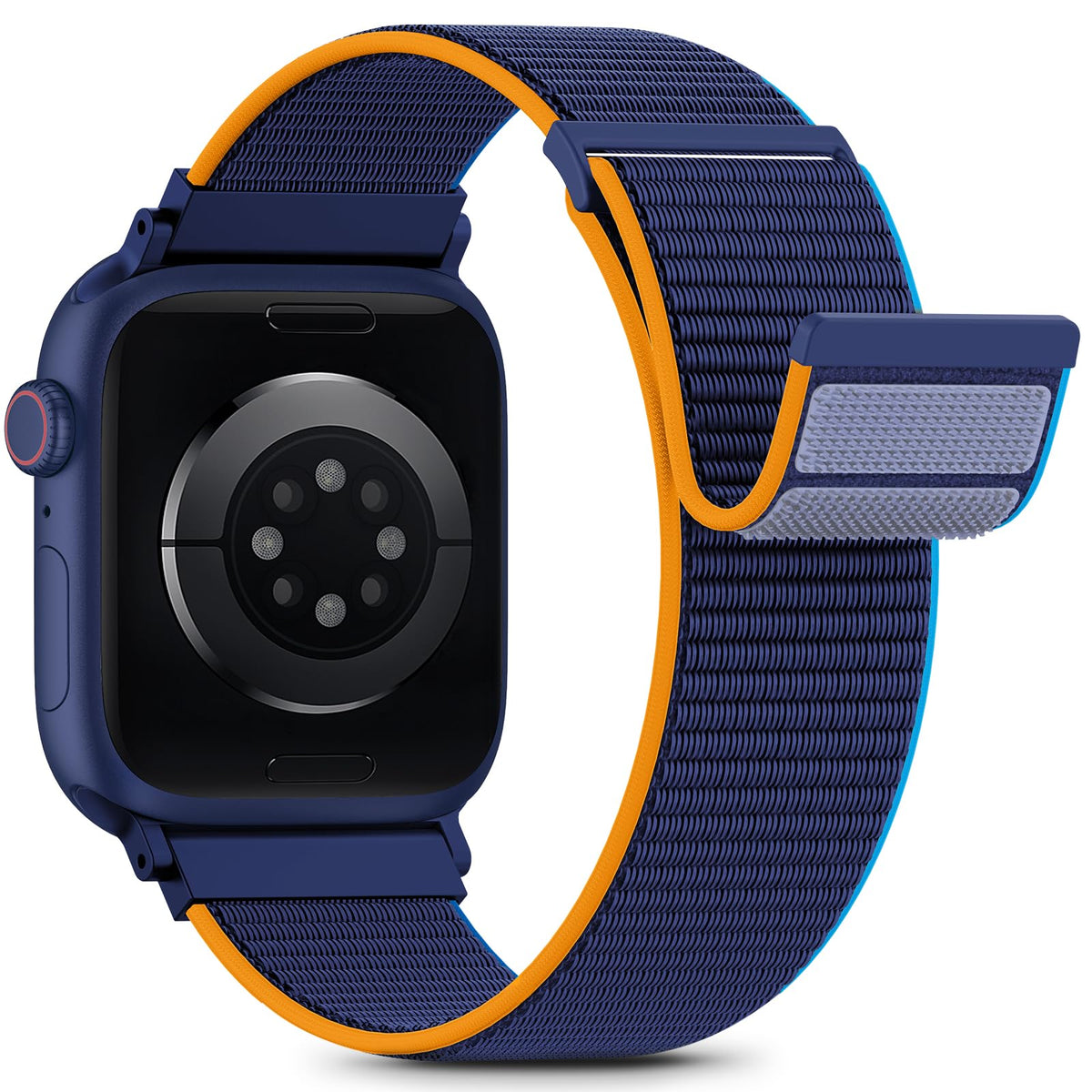 Nylon Loop Sport Band Compatible with Apple Watch Bands 44mm 45mm 46mm 49mm 42mm for Women Men, iWatch Wrist Straps for Ultra 3 2, Se, Series 11 10 9 8 7, Breathable, Soft Band Ideal for Outdoor