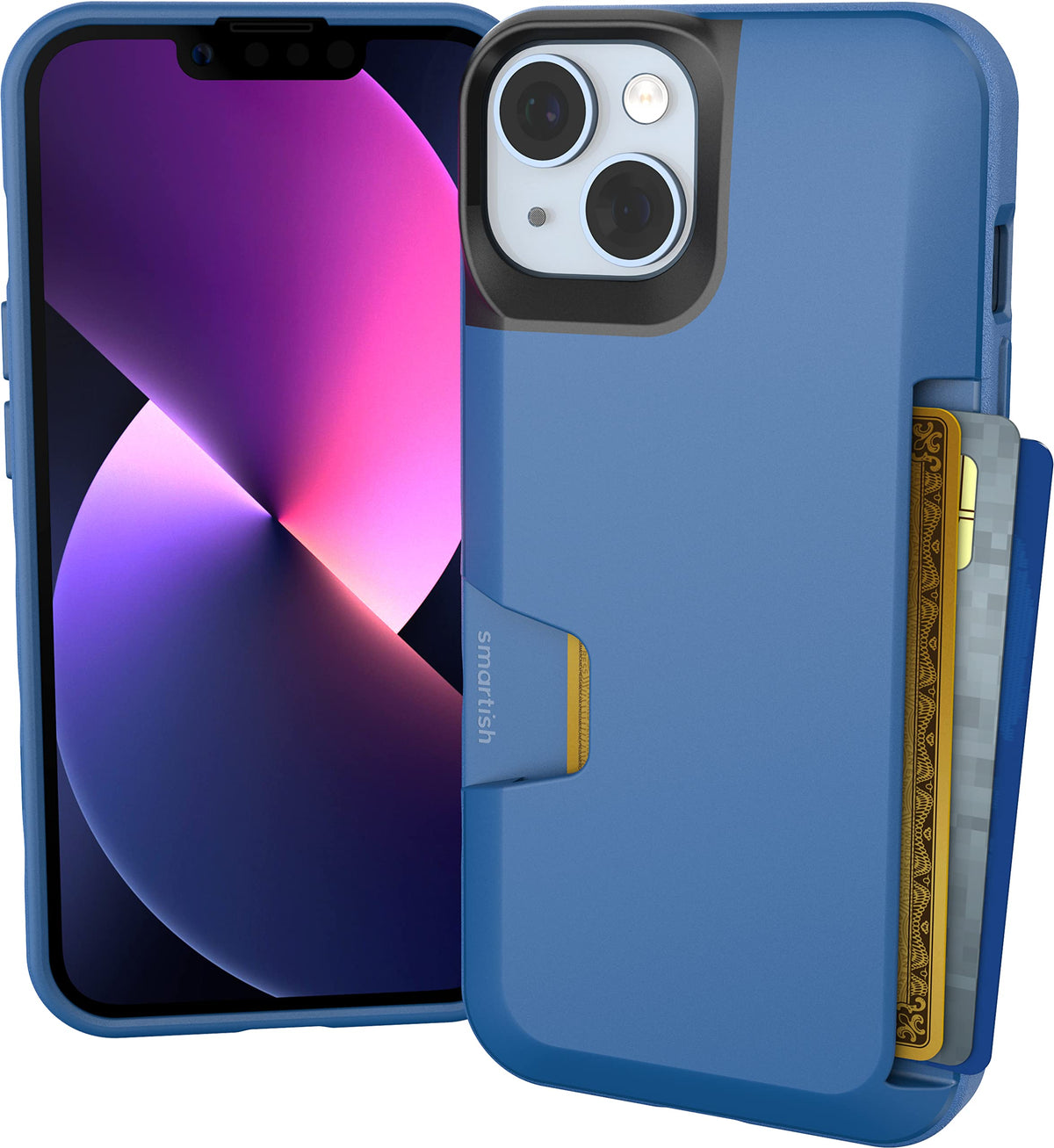 Smartish iPhone 18 Pro/17 Pro Wallet Case, Wallet Slayer V1, Cherry Blossom