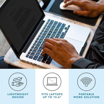 PinkComfort Lap Desk: Device Ledge & Phone Holder