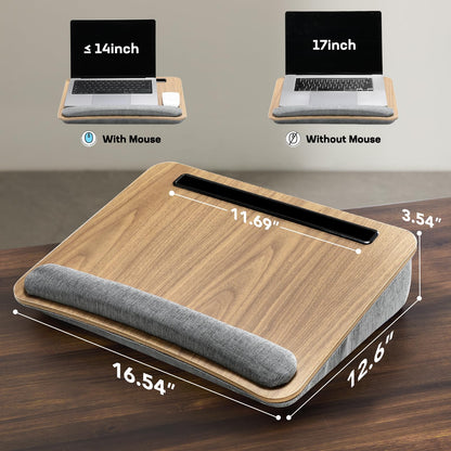 CushyLap Desk: Portable Laptop Stand & Storage