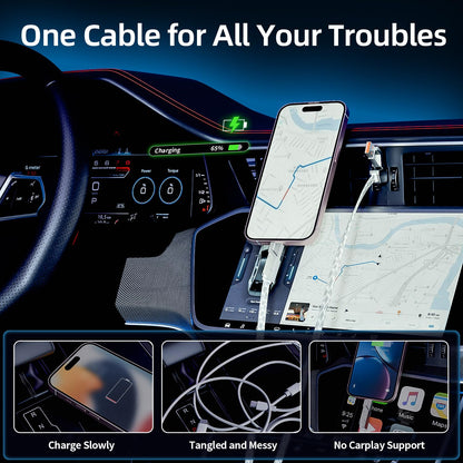 QuadCharge 65W: 4-in-1 Fast Multi-Cable