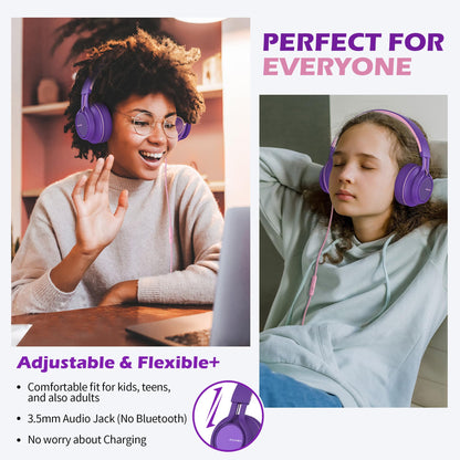 KidTunes Headset - Black Blue - Small Enterprise