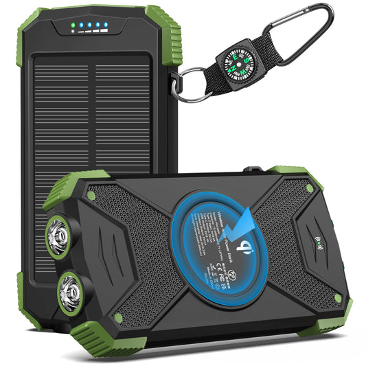 BLAVOR SolarPower 10K: Fast Portable Charger & Light - Small Enterprise