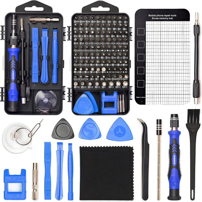 STREBITO 124-Piece Precision Screwdriver Set