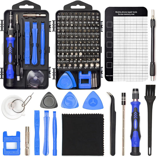 STREBITO 124-Piece Precision Screwdriver Set