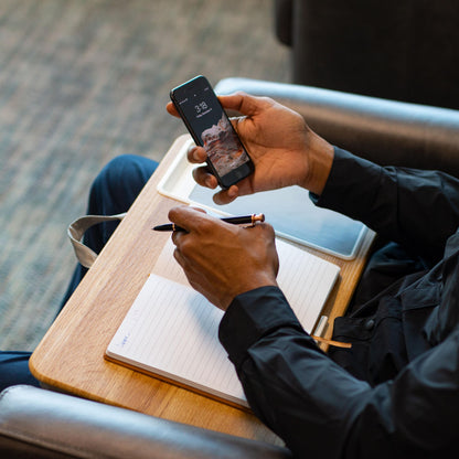 PinkComfort Lap Desk: Device Ledge & Phone Holder