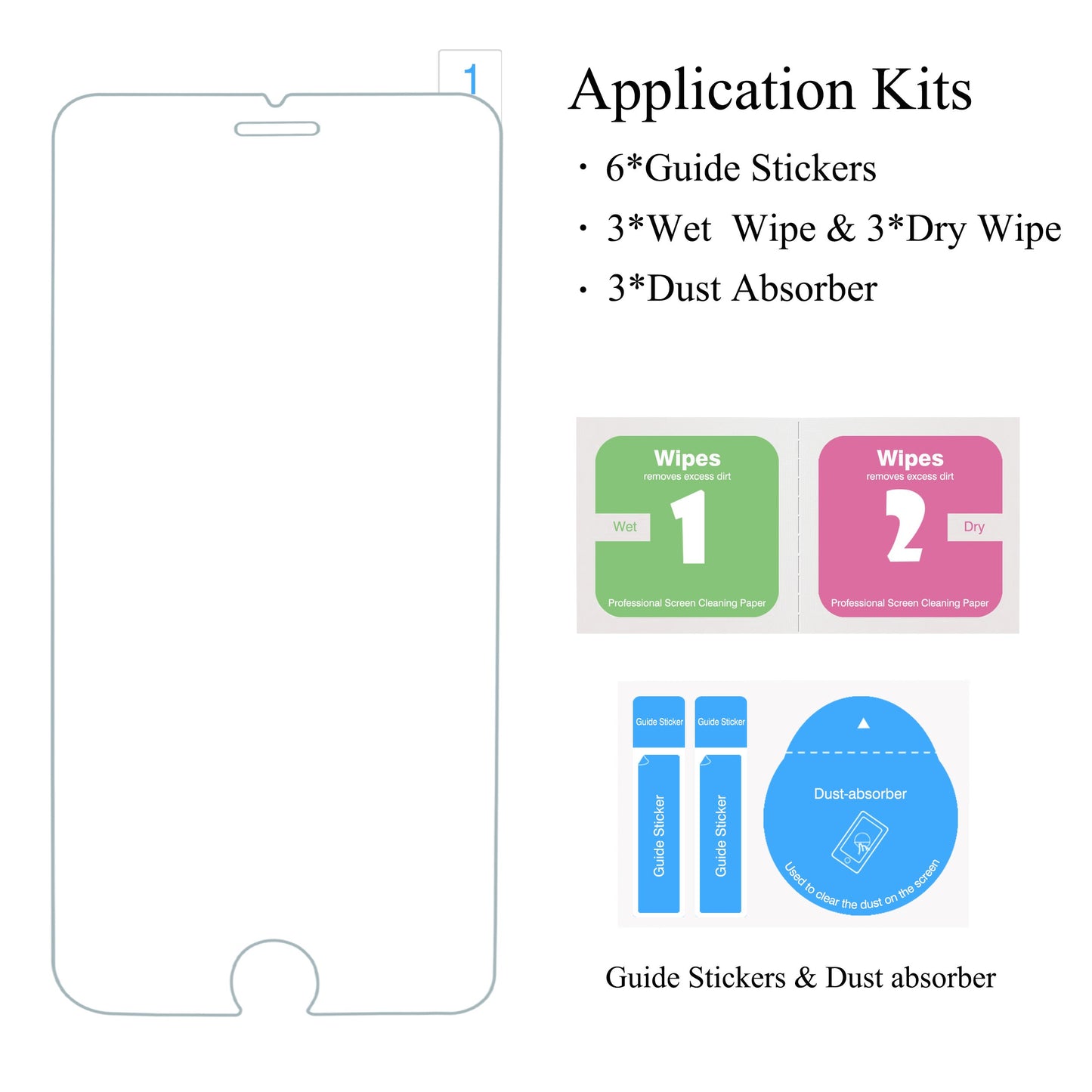 Ailun iPhone 16/15/15 Pro 6.1 Screen Protector 3-Pack