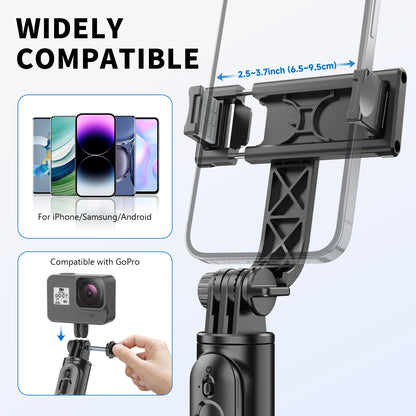 SelfieStickPro 41 with wireless remote and tripod stand for all phone models. - Small Enterprise