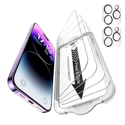 iPhone 13 4-Pack Privacy Glass Shield - Military Grade - Small Enterprise