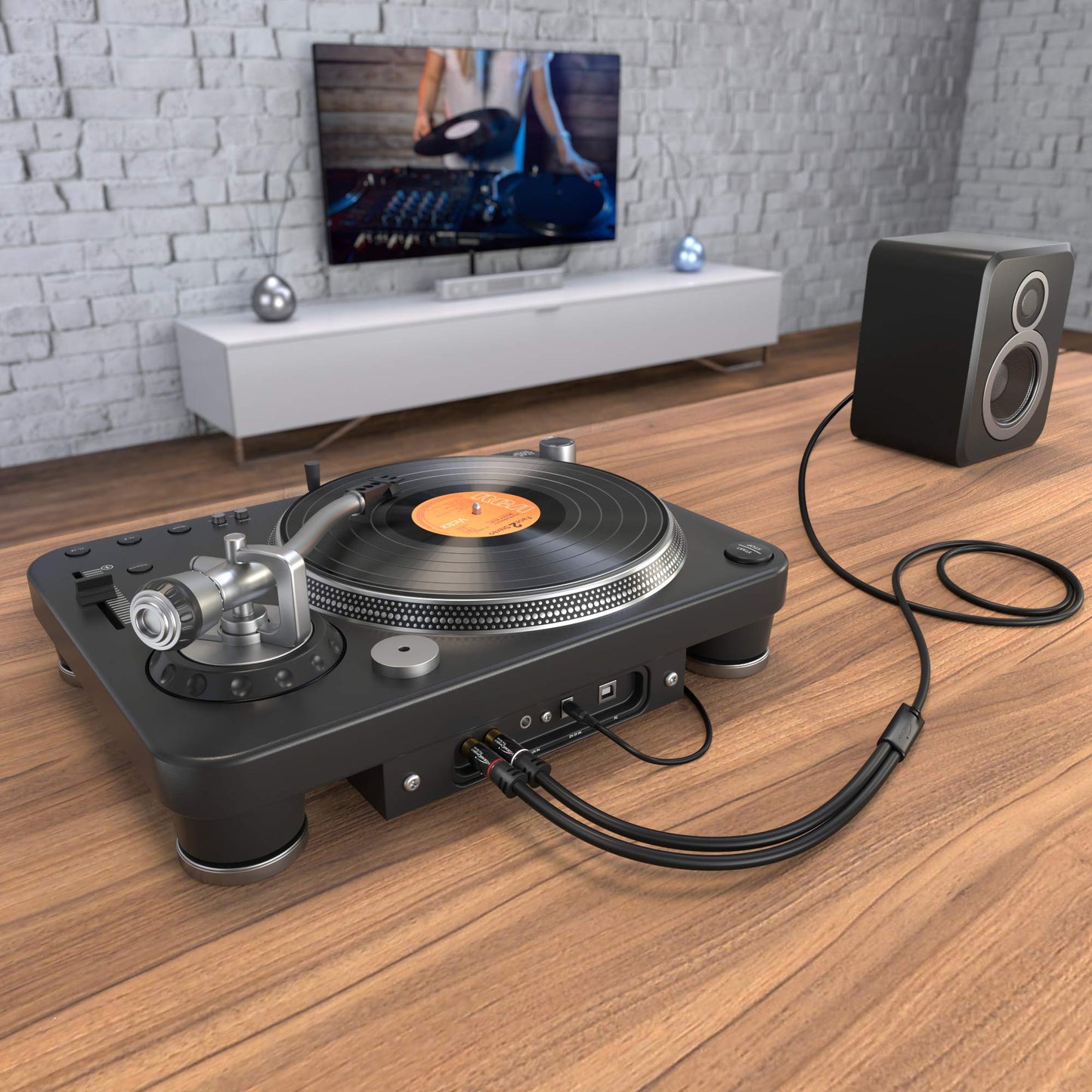 KabelConnect 6ft: RCA to 3.5mm Adapter Cable