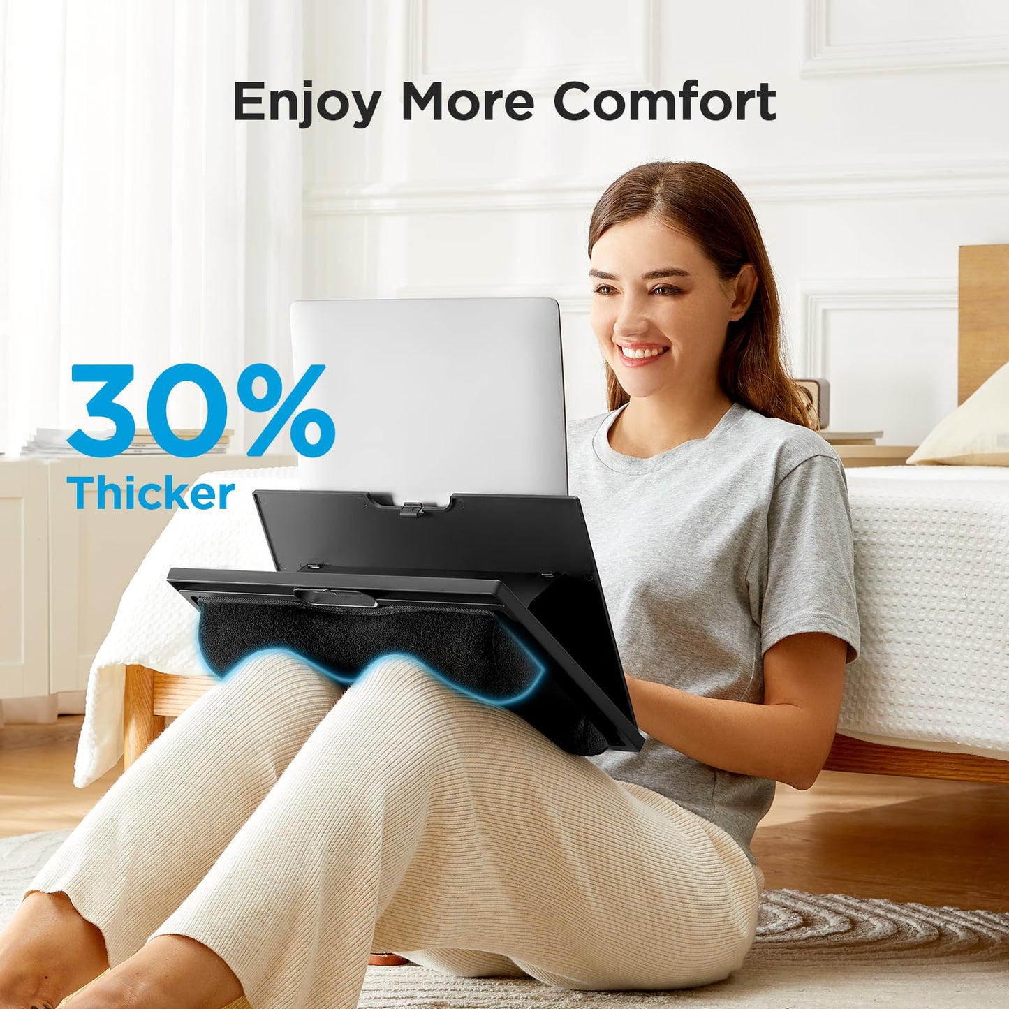 HUANUO FlexiStand: 8-Angle Laptop Comfort Desk