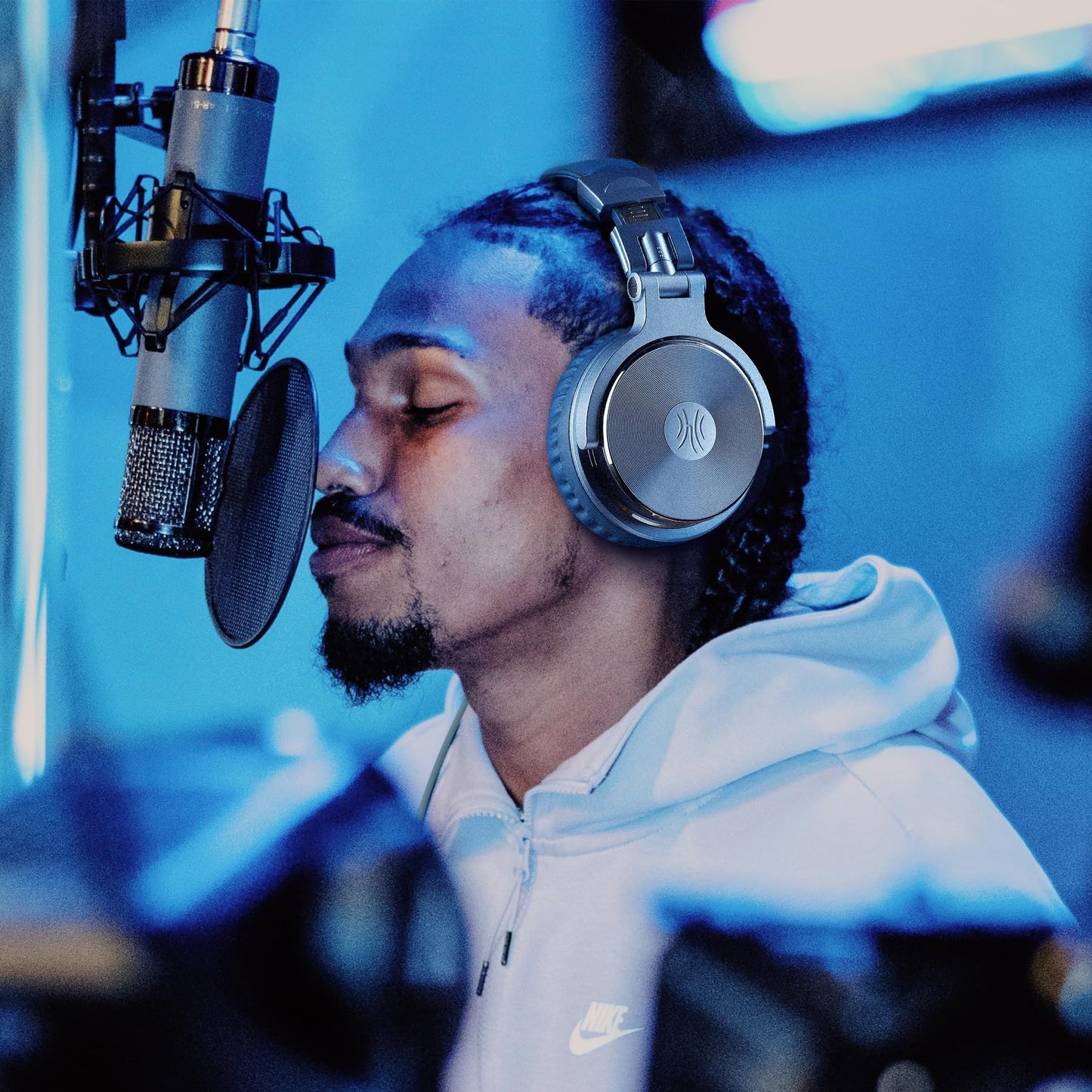 OneOdio Pro DJ Studio Over-Ear Headphones - Black