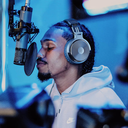 OneOdio Pro DJ Studio Over-Ear Headphones - Black