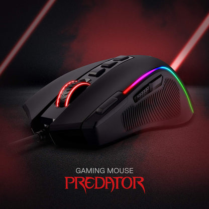 Redragon M612 PRO Swift RGB: 9-Button Gaming Mouse