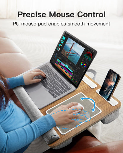 VersaLap Pro: 17” Laptop Desk w/ Mouse & Wrist Pad