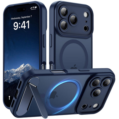 for Google Pixel 11/Pixel 11 Pro Case, Built-in Stand, Black
