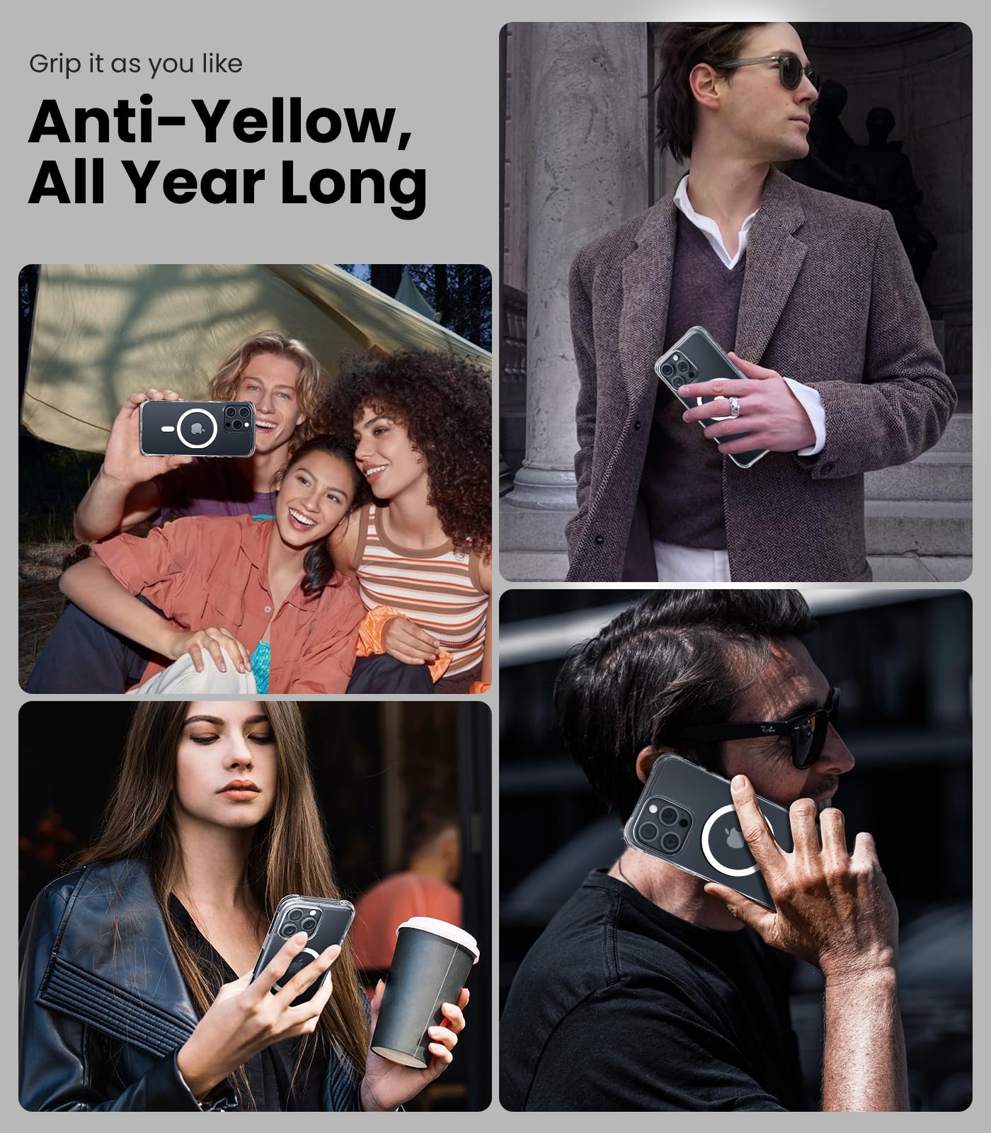 CrystalGuard i16: Clear, Tough, Anti-Yellowing Case