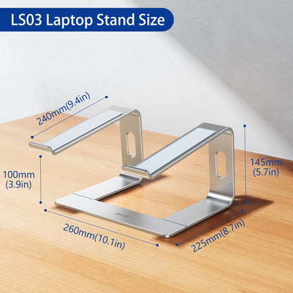 ElevatePro Aluminum Laptop Stand - Ergonomic & Stylish