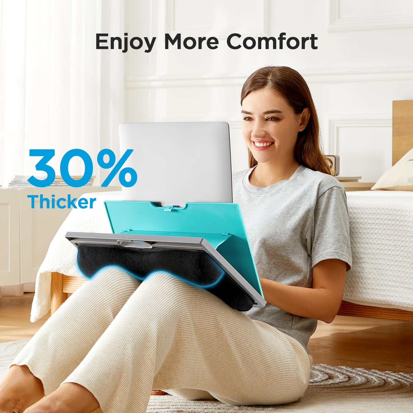 HUANUO FlexiStand: 8-Angle Laptop Comfort Desk