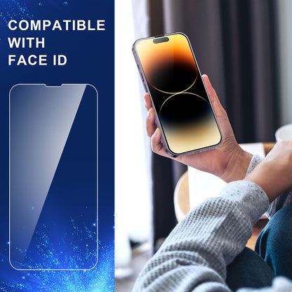 ImpactStrong 3-Pack Glass Protector for iPhone 15/16, 6.1