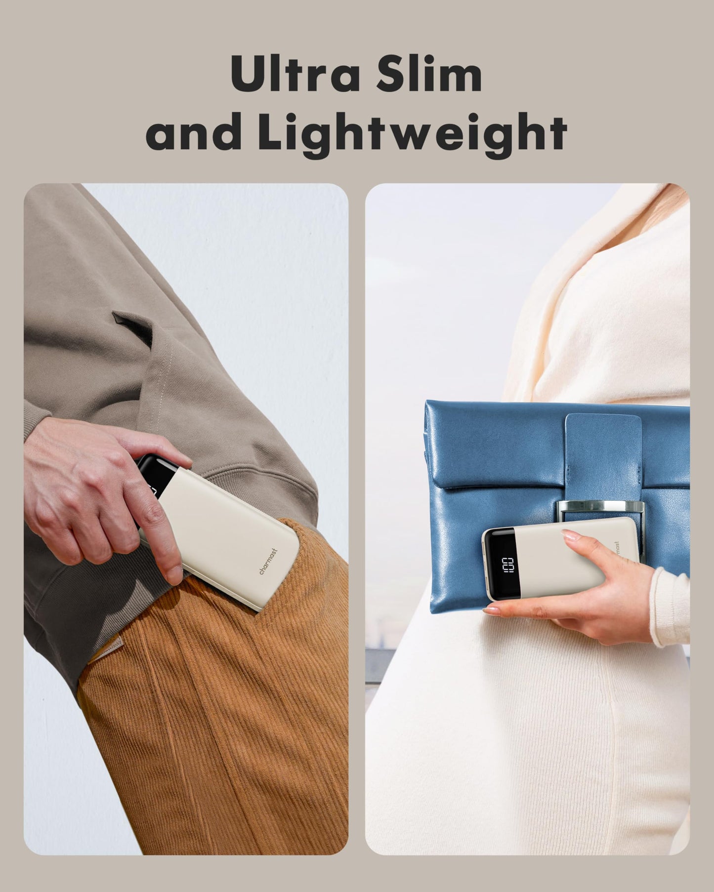 TravelMax 10K: Slim Power Bank w/ Built-in Cables - Small Enterprise