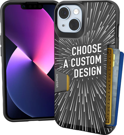 Smartish iPhone 18 Pro/17 Pro Wallet Case, Wallet Slayer V1, Cherry Blossom
