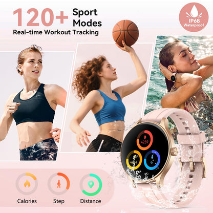 PinkFit Smartwatch - 2 Bands, 7-day Battery - Small Enterprise