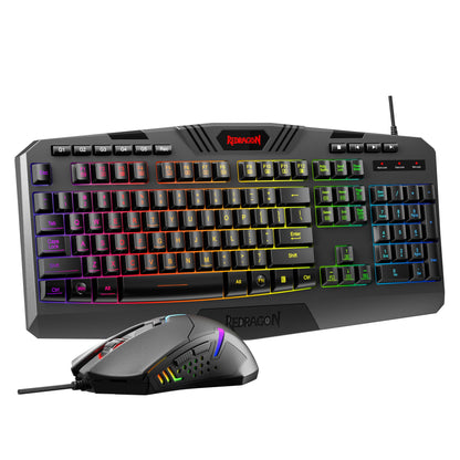 Redragon Elite RGB Combo: S101 Keyboard & M601 Mouse