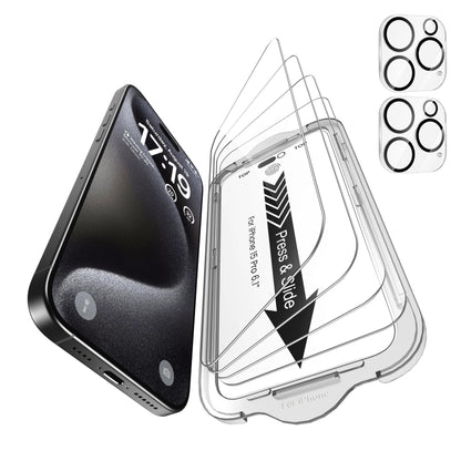 iPhone 13 4-Pack Privacy Glass Shield - Military Grade - Small Enterprise