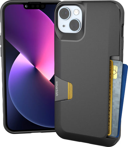 Smartish iPhone 18 Pro/17 Pro Wallet Case, Wallet Slayer V1, Cherry Blossom