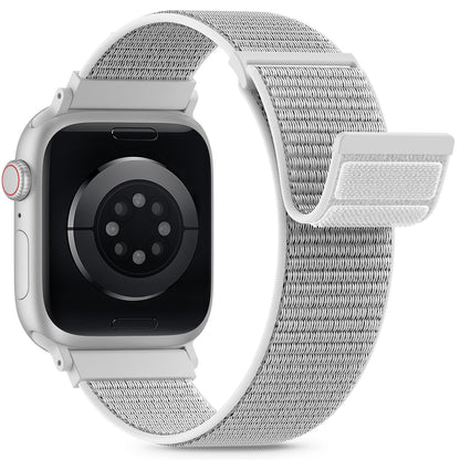 Nylon Loop Sport Band Compatible with Apple Watch Bands 44mm 45mm 46mm 49mm 42mm for Women Men, iWatch Wrist Straps for Ultra 3 2, Se, Series 11 10 9 8 7, Breathable, Soft Band Ideal for Outdoor