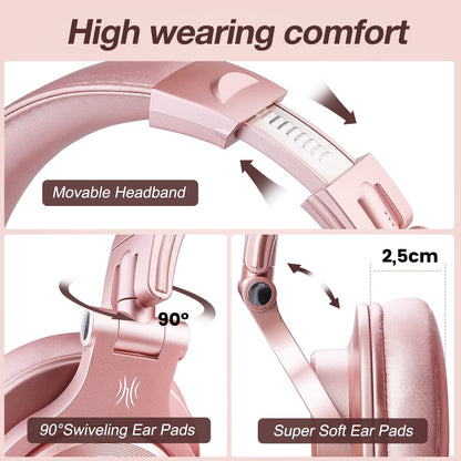 ProSonic A70: 72H Wireless Studio DJ Headphones