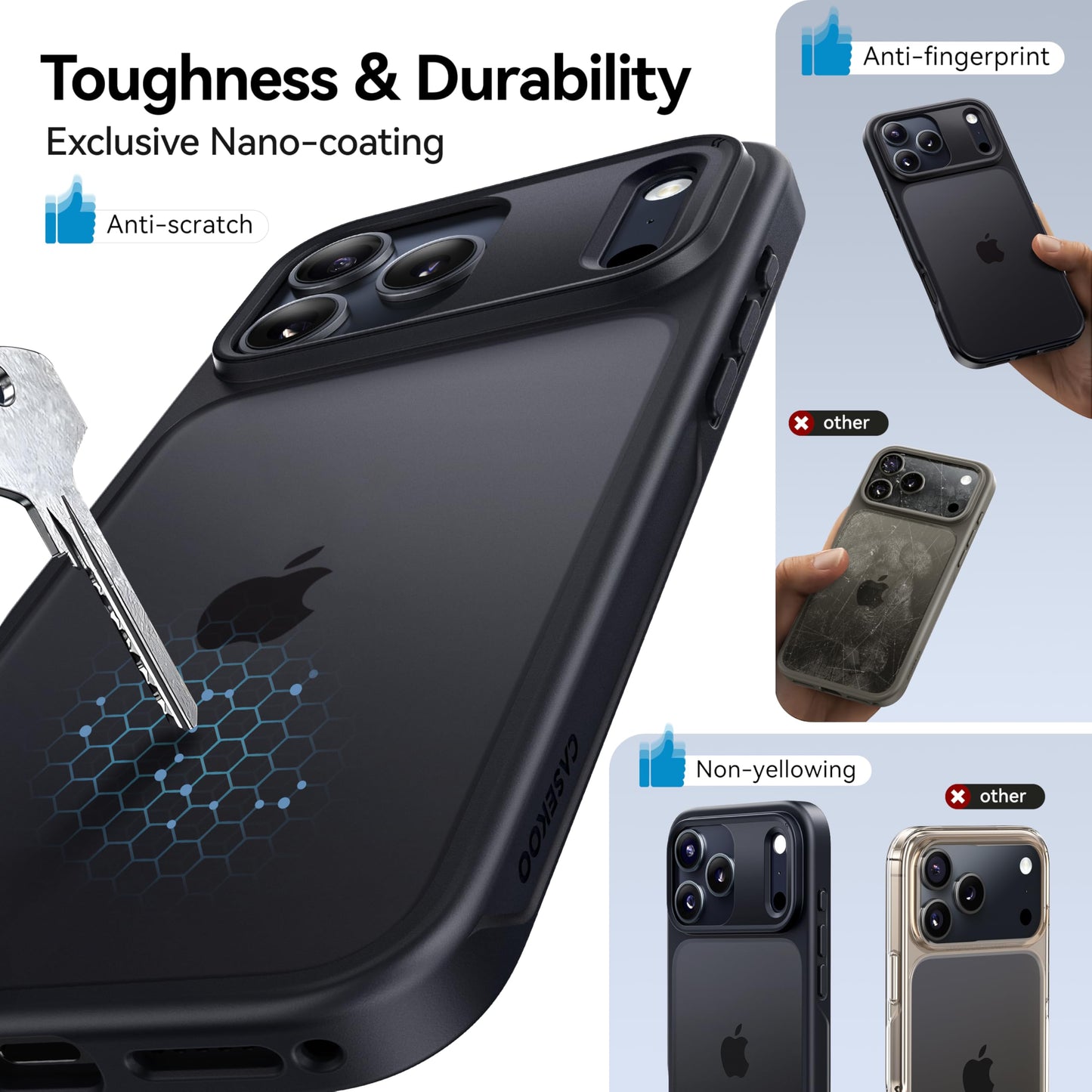 CrystalGuard i12 Pro Max Clear Case