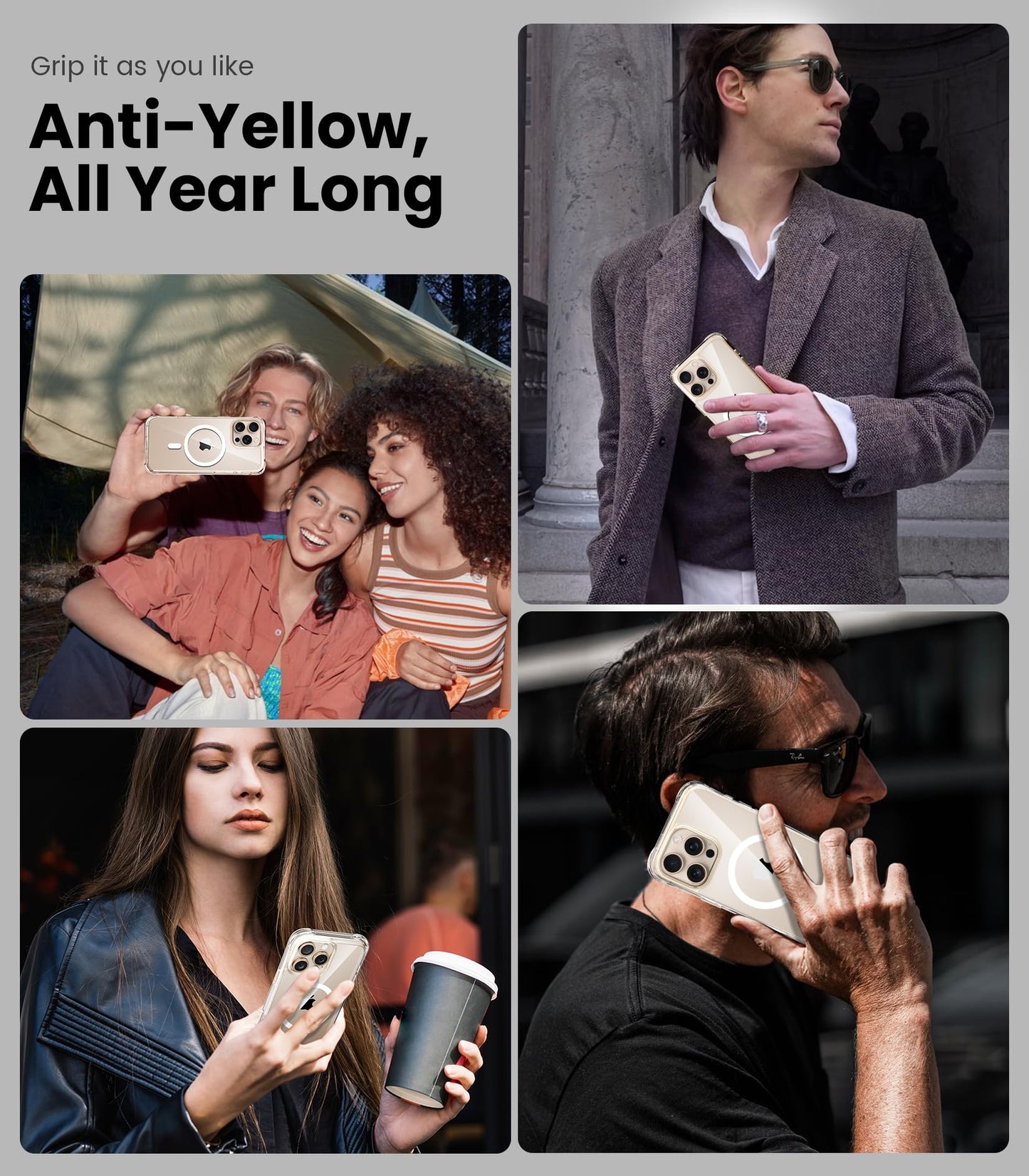 CrystalGuard i16: Clear, Tough, Anti-Yellowing Case