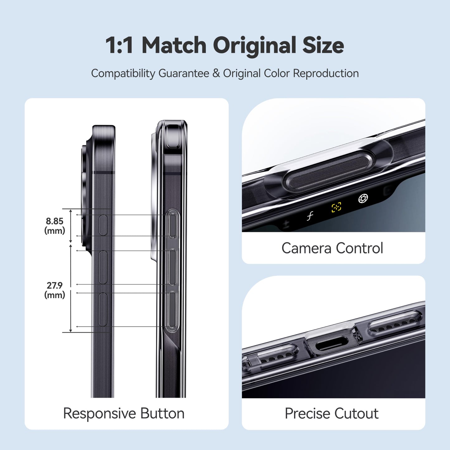 CrystalGuard i12 Pro Max Clear Case