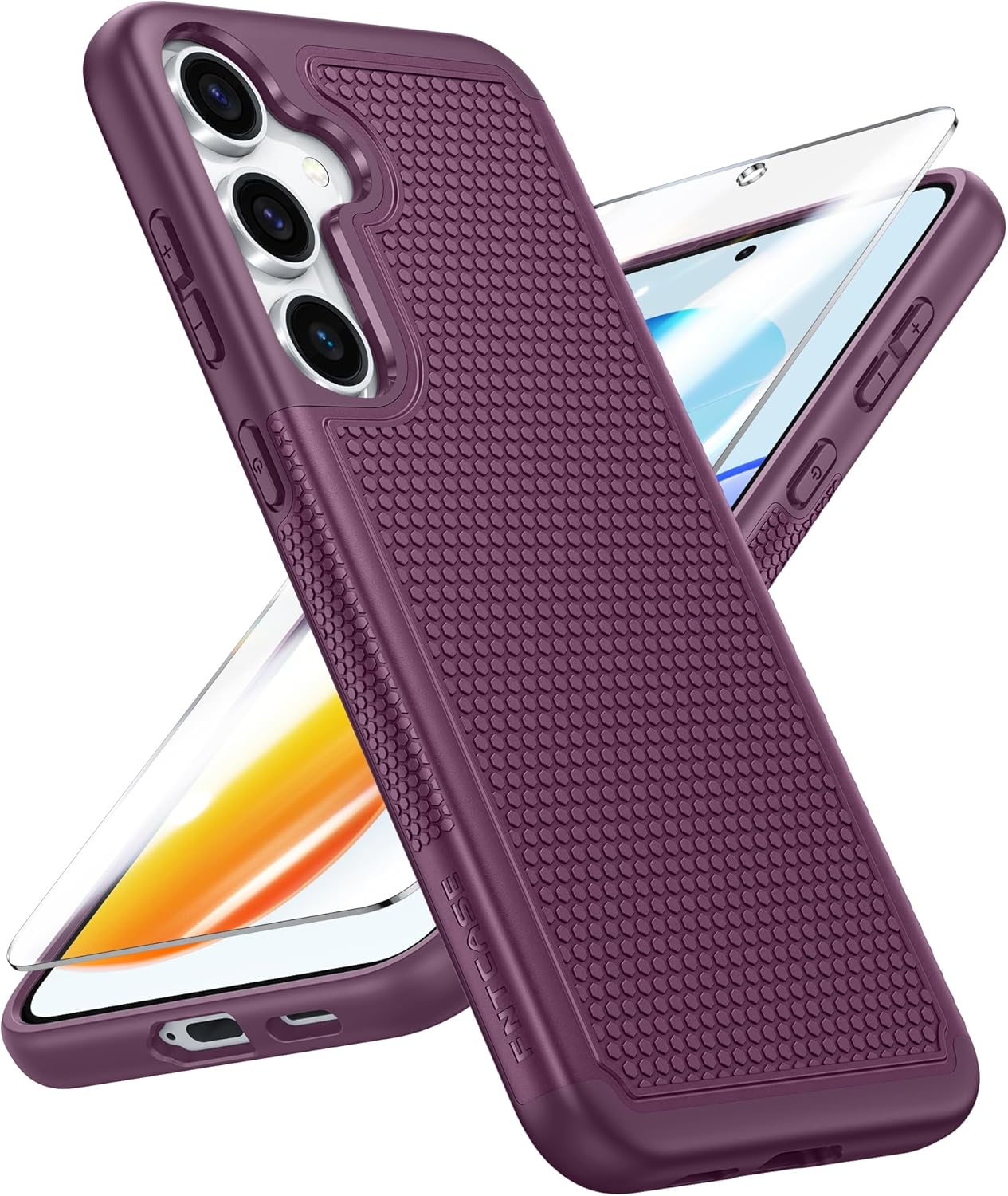 FNTCASE Galaxy A17/A16 5G Military Grade Case Black