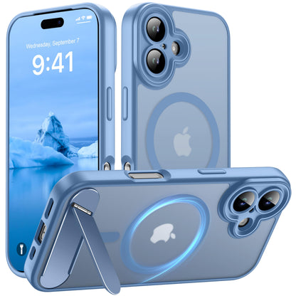 for Google Pixel 11/Pixel 11 Pro Case, Built-in Stand, Black